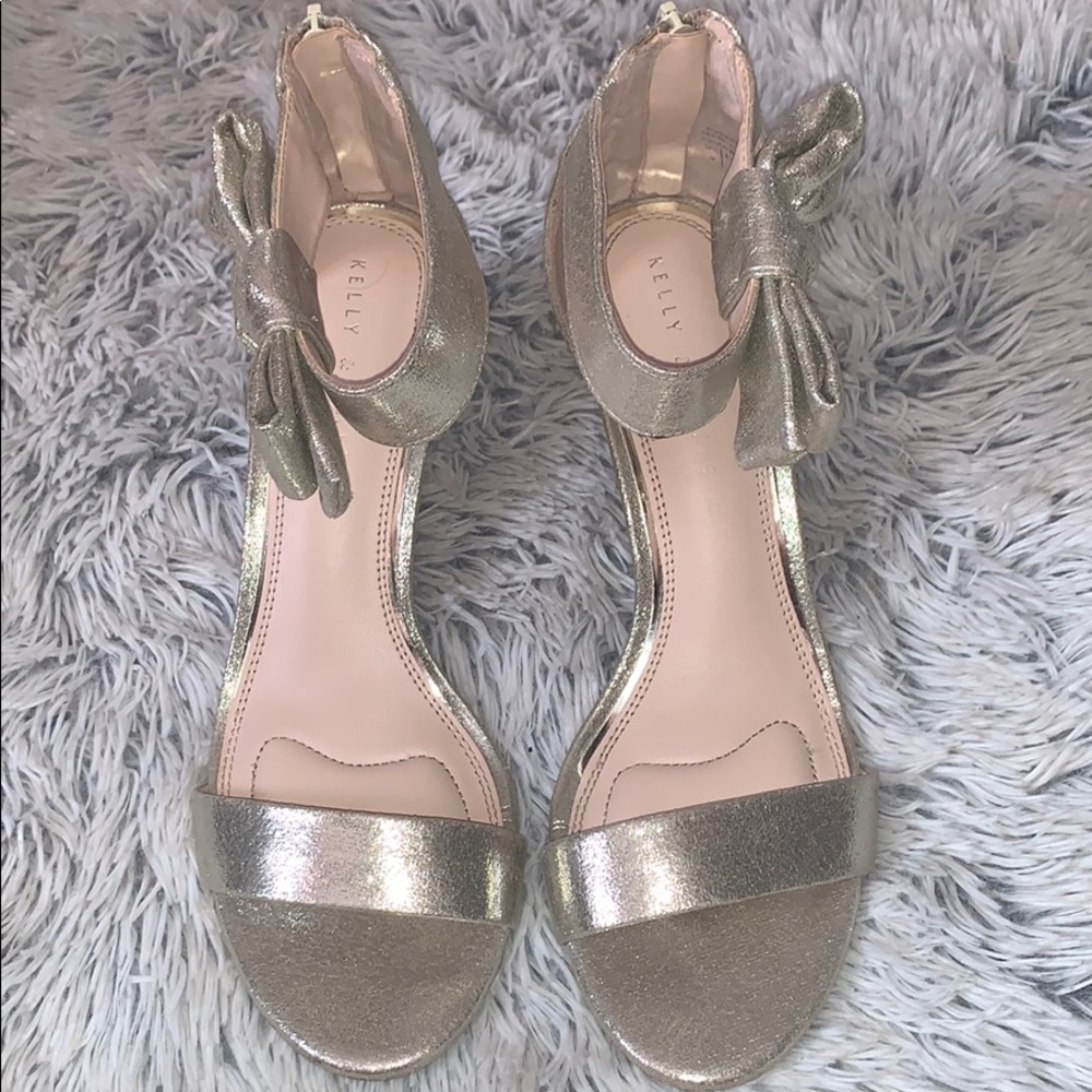 Gold sandals